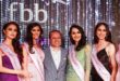 Times Group MD. Vineet Jain with Femina Miss India North Finalist. Pics By: Harsh Verma